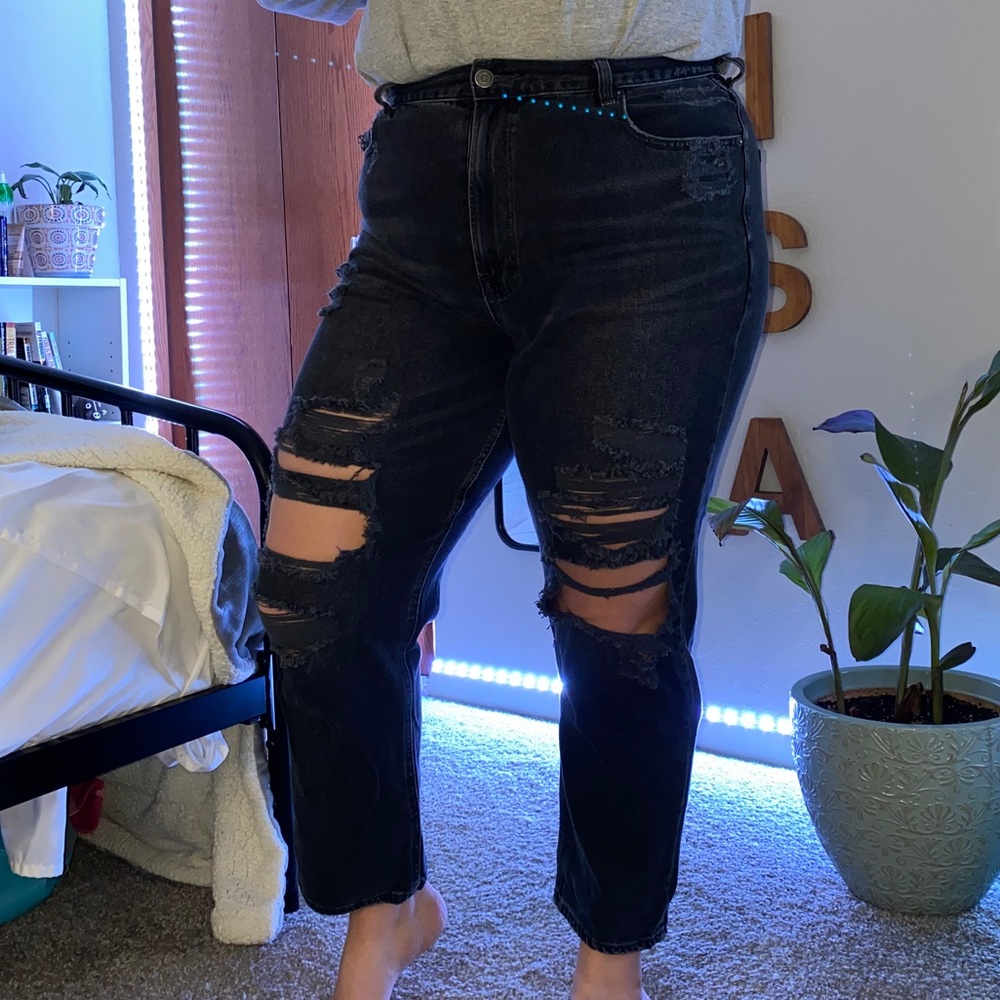Distressed Jeans